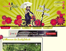 Tablet Screenshot of buddybike.de